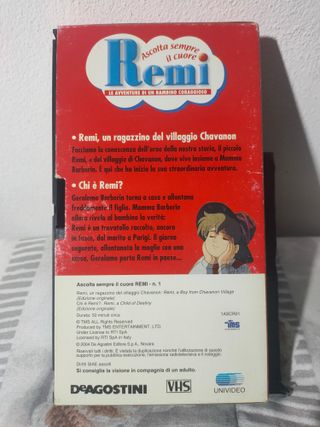 Ascolta sempre il cuore Remì: N.3 VHS De Agostini