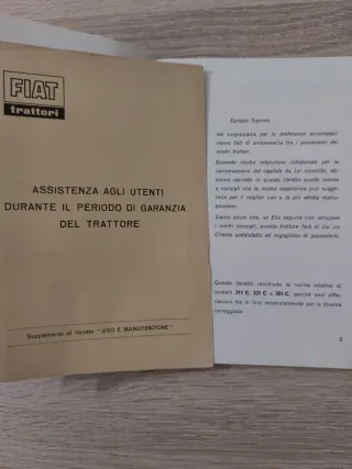 Libretto Uso e Manutenzione Fiat