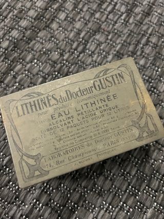 Litinés du Docteur Gustin EAU LITHINÉE