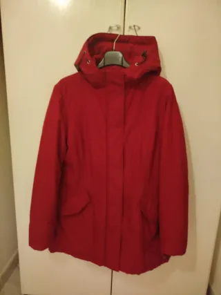 Giaccone donna rosso
