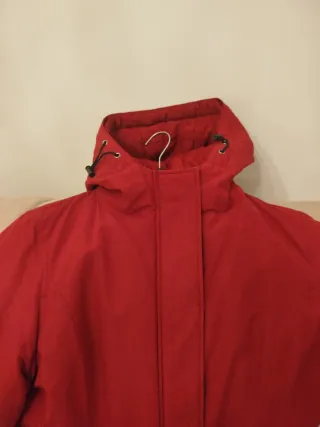 Giaccone donna rosso