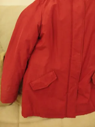 Giaccone donna rosso