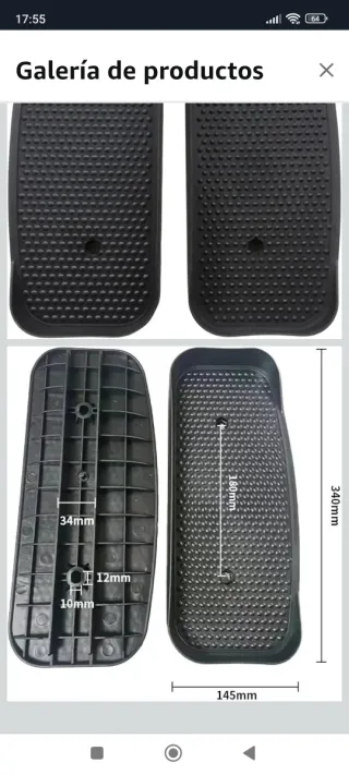 Pedales Bicicleta Elíptica