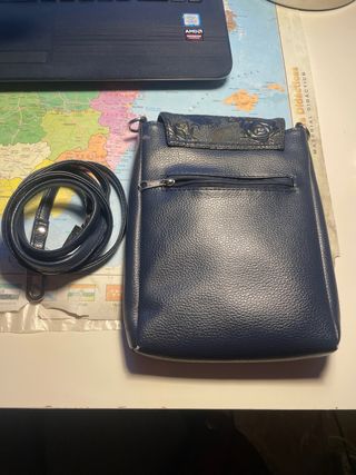Bolso bandolera azul