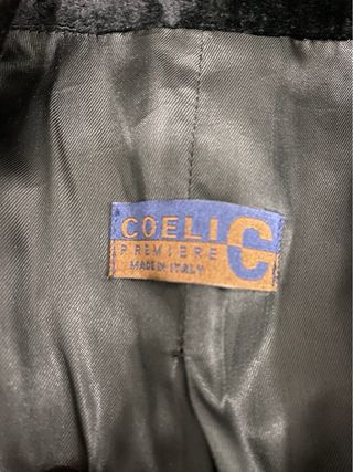 Giacca blazer donna velluto nera taglia 46