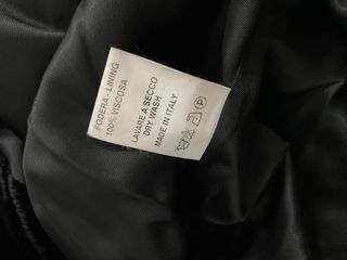 Giacca blazer donna velluto nera taglia 46