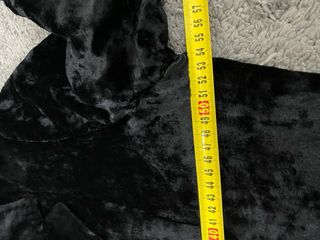 Giacca blazer donna velluto nera taglia 46