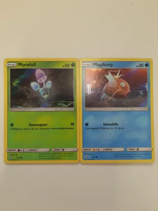 Morelull e Magikarp Holo