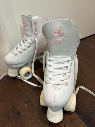 Patines 4 ruedas Oxelo blancos