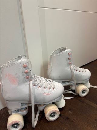 Patines 4 ruedas Oxelo blancos
