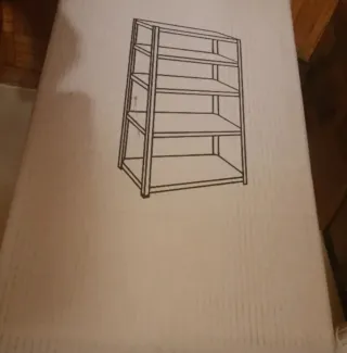 2 Estanterías metálicas PRECINTADAS 180*90*40