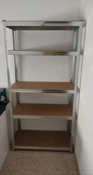 2 Estanterías metálicas PRECINTADAS 180*90*40