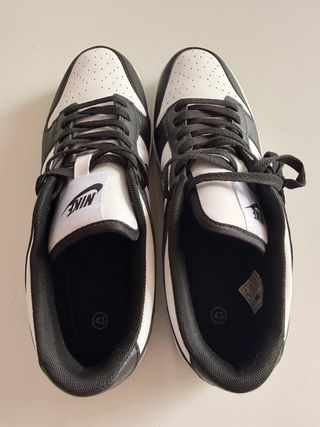 Zapatillas Nike Dunk Low Blanco y Negro