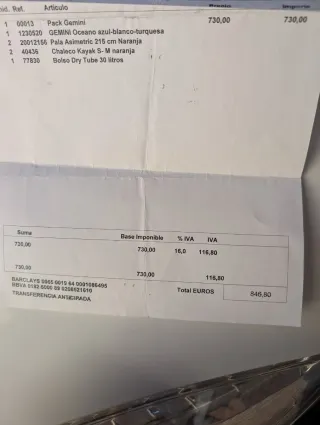 Kayak 2 personas Feel Free