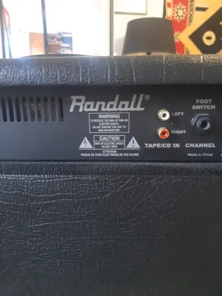 Amplificador Randall RX20R Negro