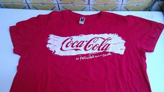Camiseta Mujer Coca-Cola Roja
