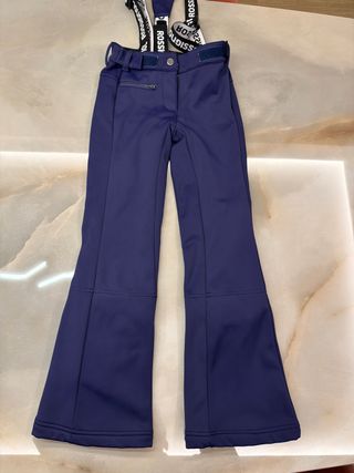 Pantalón de esquí para niña azul