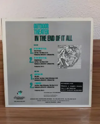 Vinilo Outdoor Theater - In The End Of It All