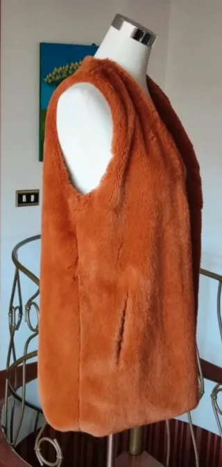 Smanicato donna Gaudi arancione/rosso taglia 40