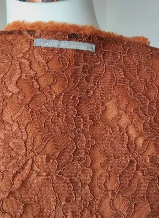 Smanicato donna Gaudi arancione/rosso taglia 40