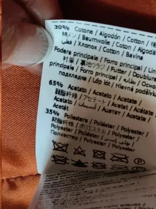 Smanicato donna Gaudi arancione/rosso taglia 40