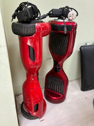 Patinete Eléctrico Rojo 2 Ruedas Dos unidades
