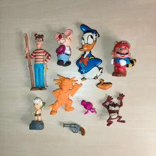 Lote figuras años 80 90 variado