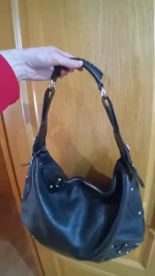 Bolso de piel Furla negro