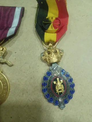 Medallas Mérito Trabajo Belgas