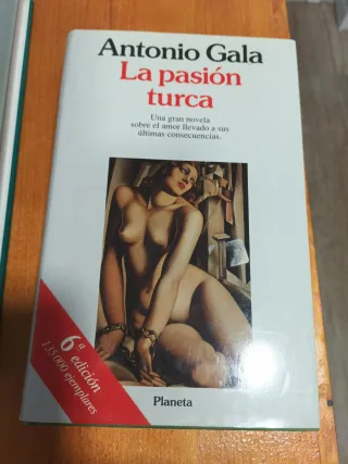 3 libros de Antonio Gala tapa dura