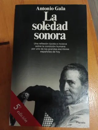 3 libros de Antonio Gala tapa dura
