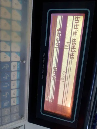 Báscula comercial electrónica