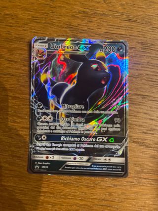 Carte Pokémon GX Bewear, Tapu Bulu, Umbreon, Espeo