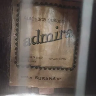 Guitarra Admira Susana