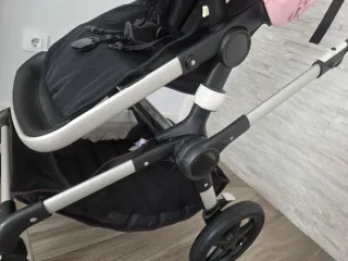 Bugaboo Fox Silla de Paseo Negra y Rosa