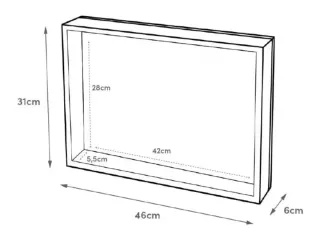 Tapa contador luz madera HOME corazón