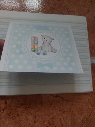 Album recien nacido o bautizo Scrapbooking