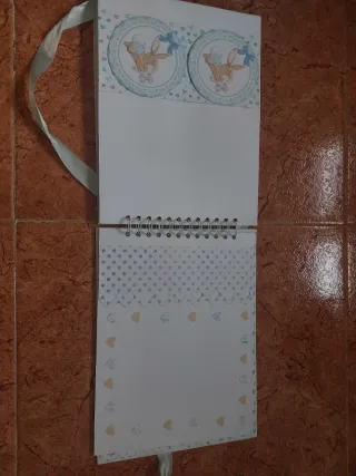 Album recien nacido o bautizo Scrapbooking