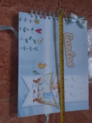 Album recien nacido o bautizo Scrapbooking