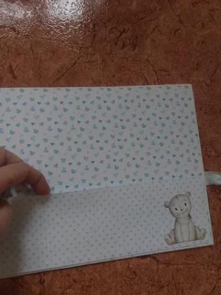 Album recien nacido o bautizo Scrapbooking