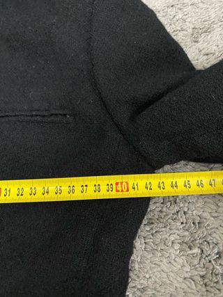 Cappotto Lana Nero Legend Evolution Taglia 44