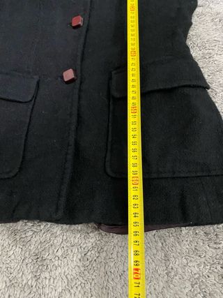 Cappotto Lana Nero Legend Evolution Taglia 44