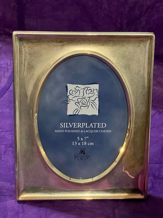 Cornice Portafoto Argentata