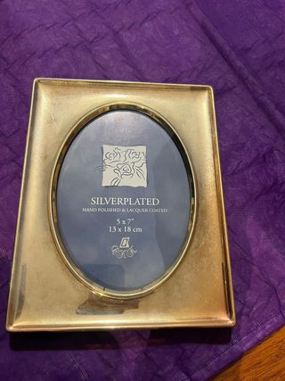 Cornice Portafoto Argentata