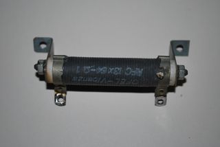 Lotto di 10 resistenze a filo per radio a valvole