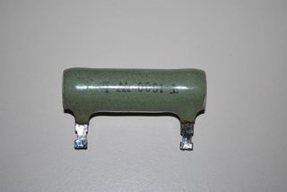 Lotto di 10 resistenze a filo per radio a valvole