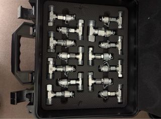 Manómetros para tomar Presiones Hidráulicas.