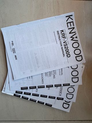 Home Cinema 5.1 + Subwoofer Kenwood KRF-V5200D