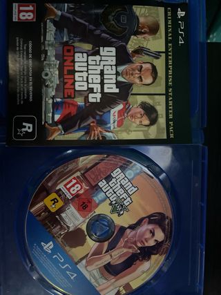 PS4: GTA V, Gran Turismo 7 , Until Dawn y fifa 19