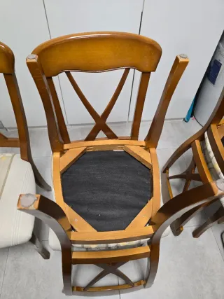 Juego de 6 sillas de comedor